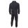 Dry Fashion Underall Antipilling Fleece (260 gr.) schwarz/grau XL 54