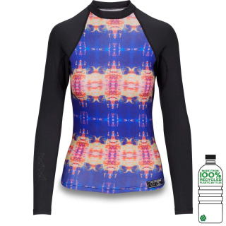 Dakine Womens Flow Print Snug Fit UV-Shirt Langarm kassia
